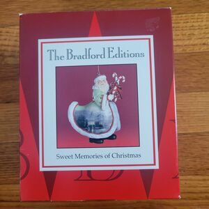 The Bradford Editions Thomas Kinkade Christmas Ornament